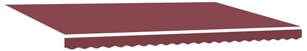 Tenda na ručno uvlačenje s LED svjetlima bordo 500 x 300 cm - Bordo / 500 x 300 cm