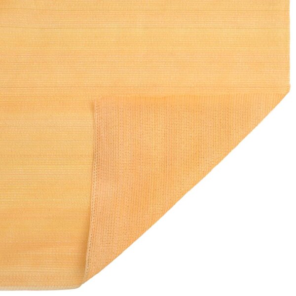 Mreža za privatnost boja pijeska 1 x 10 m HDPE 150 g/m² - Žuta / 1 x 10 m (150 g)