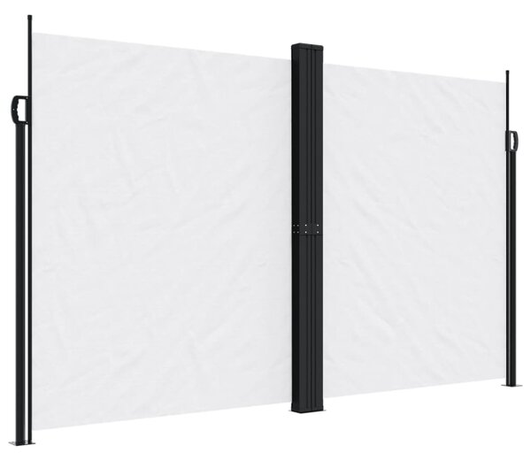 Bočna tenda na uvlačenje bijela 200x600 cm - Bijela / 200 x 600 cm