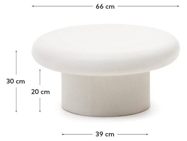 Okrugli vrtni stol ø 66 cm Addaia – Kave Home