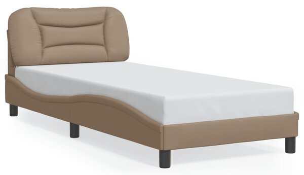 Okvir kreveta s LED-om bez madraca Hvar cappuccino 80x200 cm - Smeđa / 80 x 200 cm