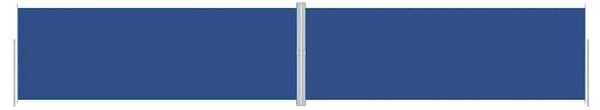 Uvlačiva bočna tenda plava 220 x 1200 cm - Plava / 220 x 1200 cm