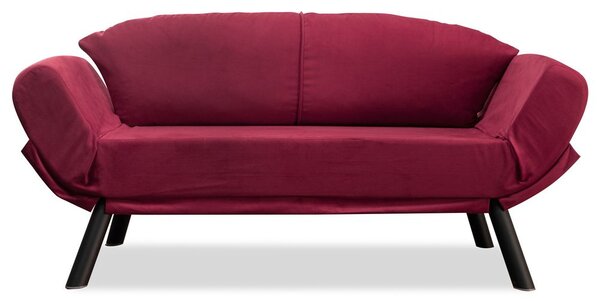 Atelier Del Sofa Dvosjed na razvlačenje, Kesten, Genzo - Maroon