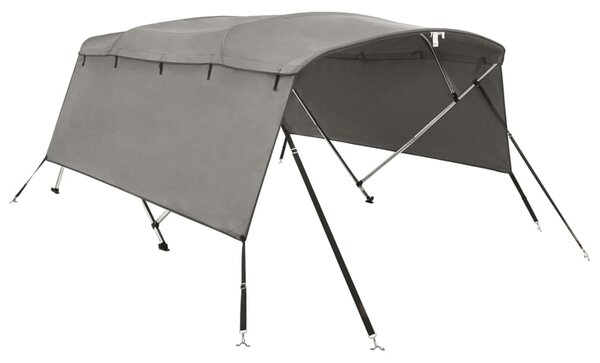 Tenda bimini s 4 luka i bočnim stijenkama 243x(170-182)x137 cm - Plava / 243 x (170-182) x 137 cm