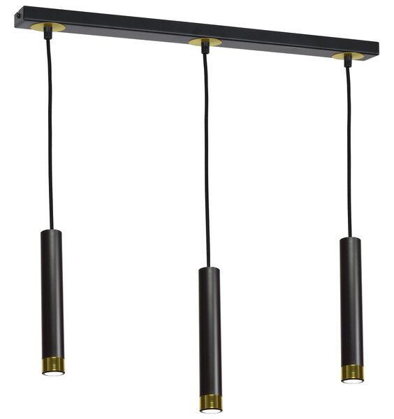 DANI BLACK/GOLD 3xGU10 viseća lampa