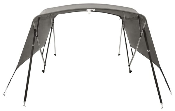 Tenda bimini s 4 luka i bočnim stijenkama 243x(170-182)x137 cm - Plava / 243 x (170-182) x 137 cm