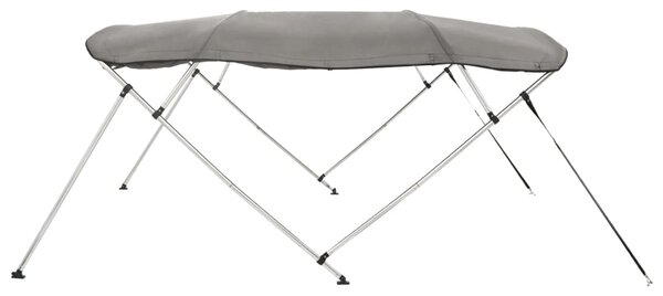 Tenda bimini s 4 luka i bočnim stijenkama 243x(170-182)x137 cm - Plava / 243 x (170-182) x 137 cm