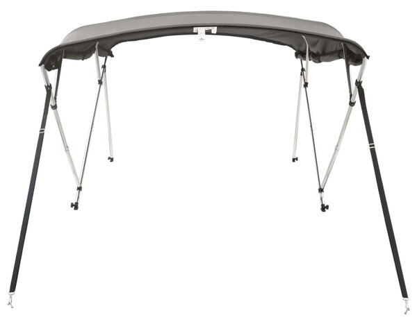 Tenda bimini s 4 luka i bočnim stijenkama 243x(170-182)x137 cm - Plava / 243 x (170-182) x 137 cm