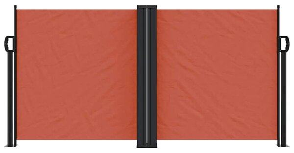 Uvlačiva bočna tenda 120 x 600 cm terakota - Narančasta / 120 x 600 cm