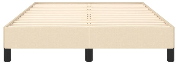 Okvir kreveta bez madraca krem 120 x 200 cm od tkanine - Krema / 120 x 200 cm