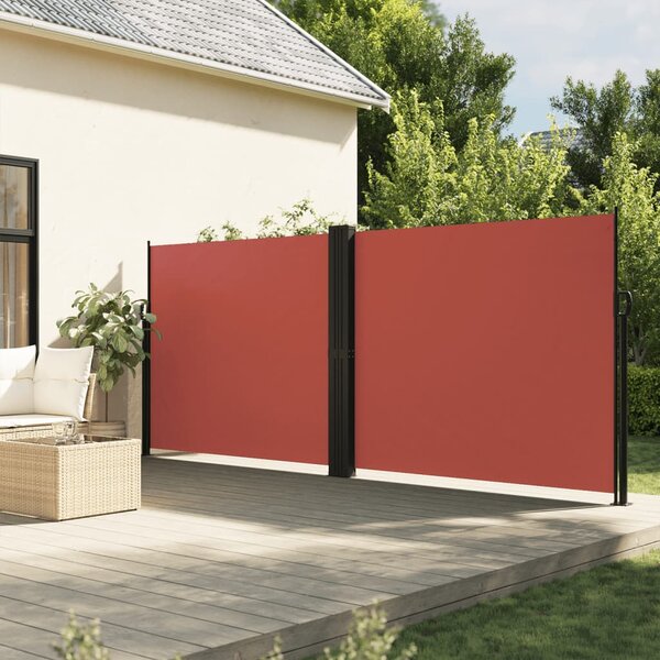 Bočna tenda na uvlačenje terakota 160 x 1000 cm - Narančasta / 160 x 1000 cm