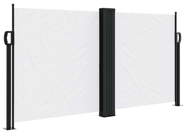 Bočna tenda na uvlačenje bijela 120x1200 cm - Bijela / 120 x 1200 cm