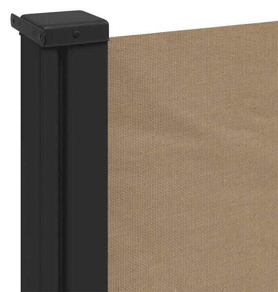 Bočna tenda na uvlačenje smeđesiva 100 x 300 cm - Tupe / 100 x 300 cm