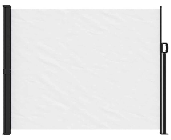 Uvlačiva bočna tenda bijela 160 x 600 cm - Bijela / 160 x 600 cm