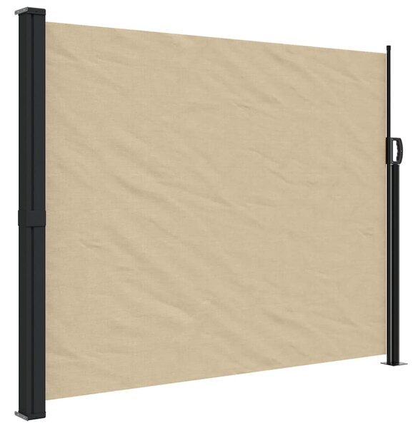 Bočna tenda na uvlačenje bež 160 x 500 cm - Bež / 160 x 500 cm