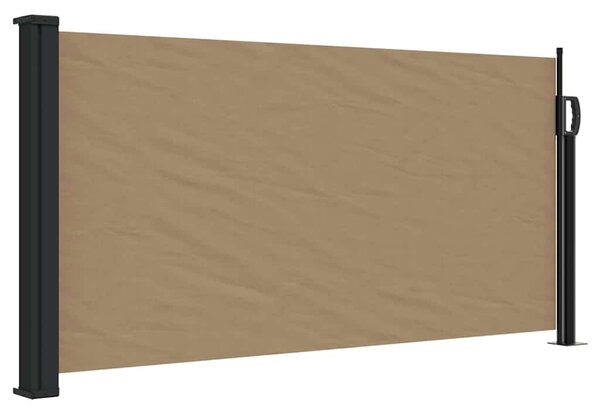 Bočna tenda na uvlačenje smeđesiva 100 x 300 cm - Tupe / 100 x 300 cm