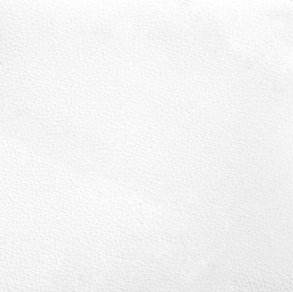 Krevet s madracem Dover crno-bijeli 100 x 200 cm od umjetne kože - Crna / 100 x 200 cm