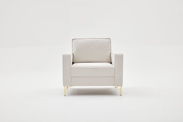 Atelier Del Sofa Sofa, Krem Zlato, Berlin - Cream, Gold