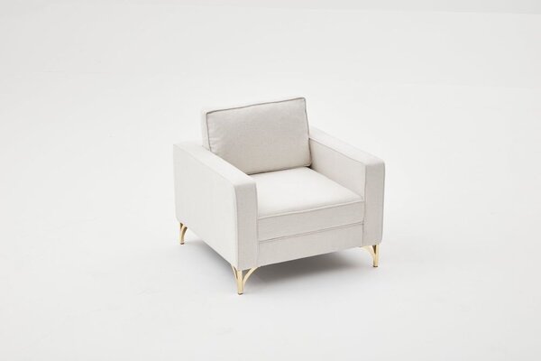 Atelier Del Sofa Sofa, Krem Zlato, Berlin - Cream, Gold