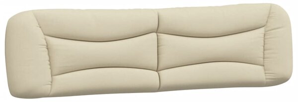 Krevet s madracem Hvar krem 200 x 200 cm od tkanine - Krema / 200 x 200 cm