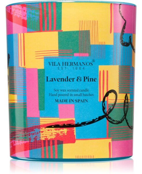Vila Hermanos 70ths Year Lavender & Pine mirisna svijeća 200 g
