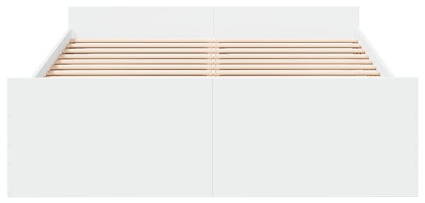 Okvir kreveta s ladicama bez madraca bijeli 135x190 cm - Bijela / 135 x 190 cm