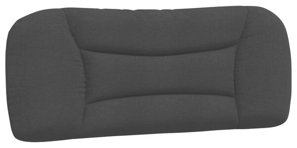 Okvir kreveta s LED-om bez madraca Hvar crni 100x200 cm od tkanine - Crna / 100 x 200 cm