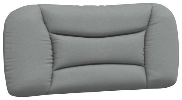 Krevet s madracem Hvar svjetlosivi 90x190 cm od tkanine - Siva / 90 x 190 cm