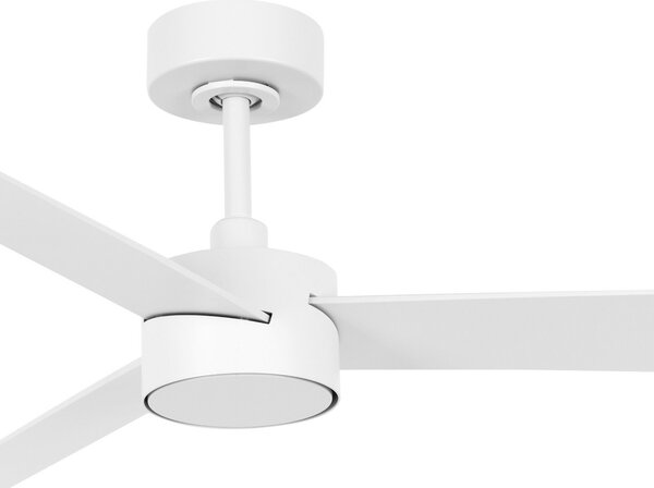 Stropni ventilator Climate IV s rasvjetom, bijeli, tih - Beacon Beacon Lighting, Climate IV, prigušiv, Bijela, Dnevna soba, Plastika, Moderan