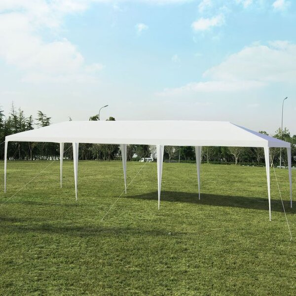 Šator za zabavu 3 m x 9 m, vodootporni vanjski paviljon - bijel