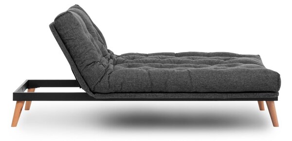 Zondo.hr Sofa na razvlačenje Sakotta (tamnosiva + drvo). Akcija -31%. 1107028