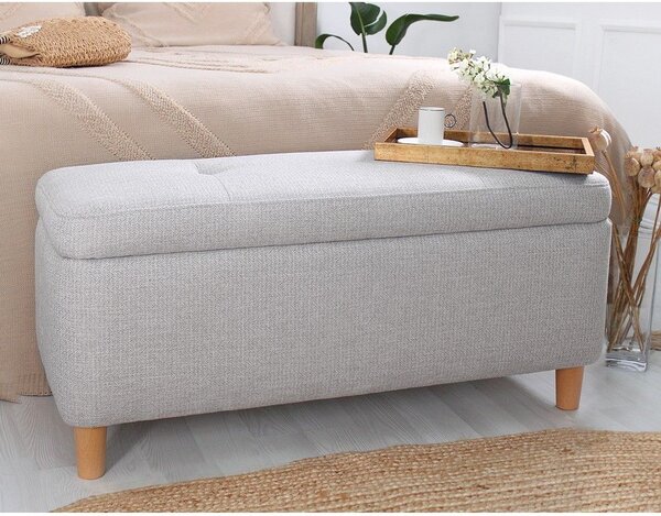 Atelier Del Sofa Tabure, Rocio - Light Grey