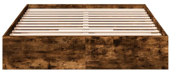 Okvir kreveta s ladicama boja hrasta 120x200 cm - Smeđa / 120 x 200 cm