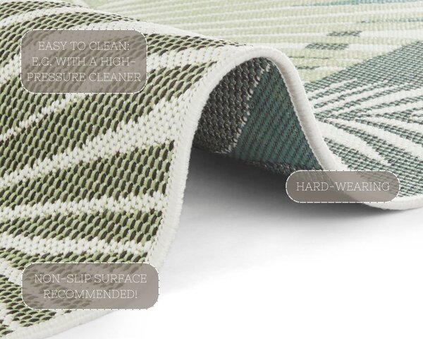 Zeleni/bež vanjski tepih 160x230 cm Vai – NORTHRUGS