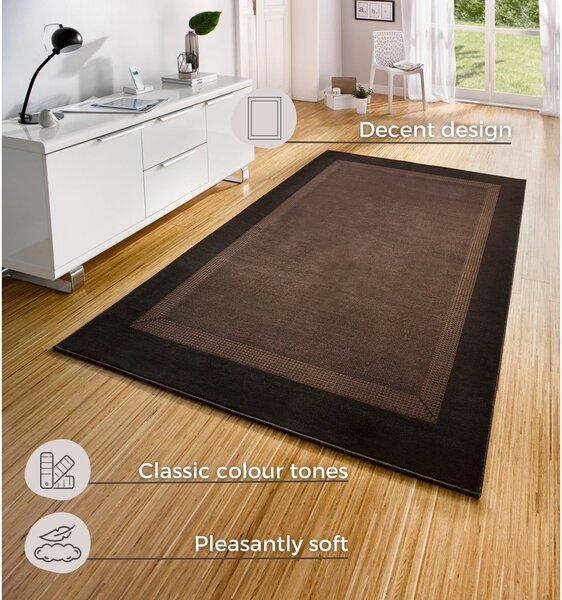 Smeđi tepih Hanse Home Basic, 160 x 230 cm