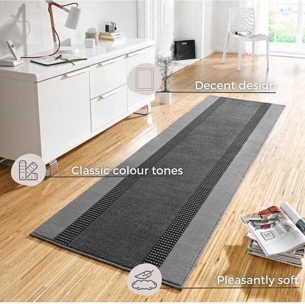 Siva staza Hanse Home Basic, 80 x 200 cm