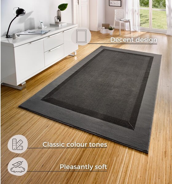 Sivi tepih Hanse Home Basic, 120 x 170 cm