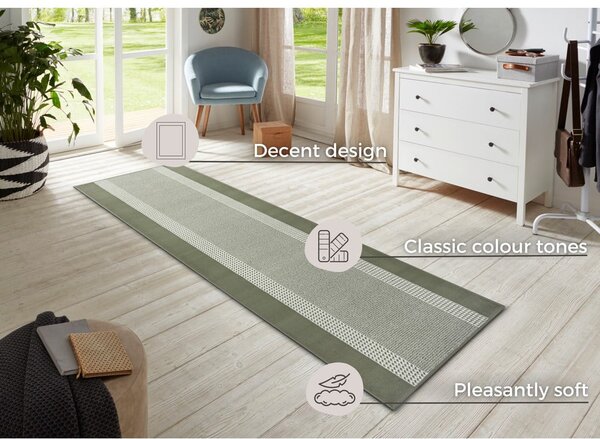 Zelena staza 80x200 cm Band – Hanse Home