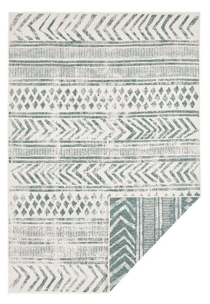 Zeleno-krem vanjski tepih NORTHRUGS Biri, 160 x 230 cm