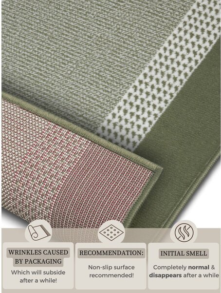 Zeleni tepih 120x170 cm Band – Hanse Home