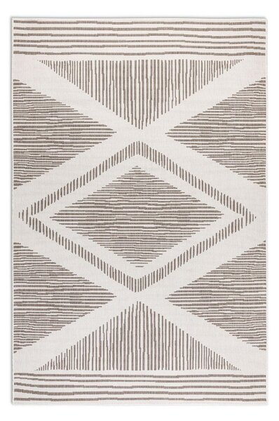 Smeđi/krem vanjski tepih 80x150 cm Gemini – Elle Decoration