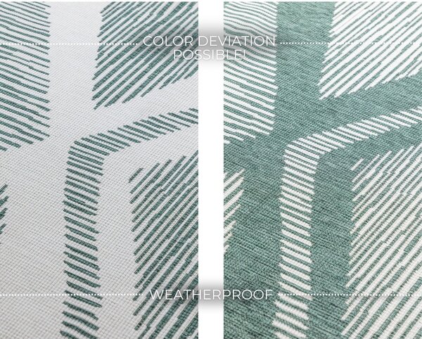 Zeleni/krem vanjski tepih 120x170 cm Gemini – Elle Decoration