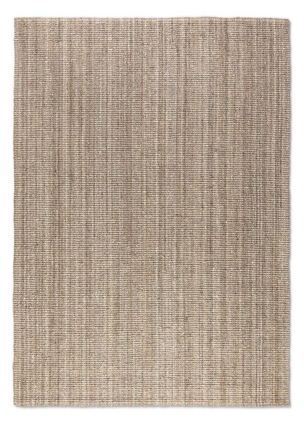 Smeđe-sivi juten tepih 160x230 cm Bouclé – Hanse Home