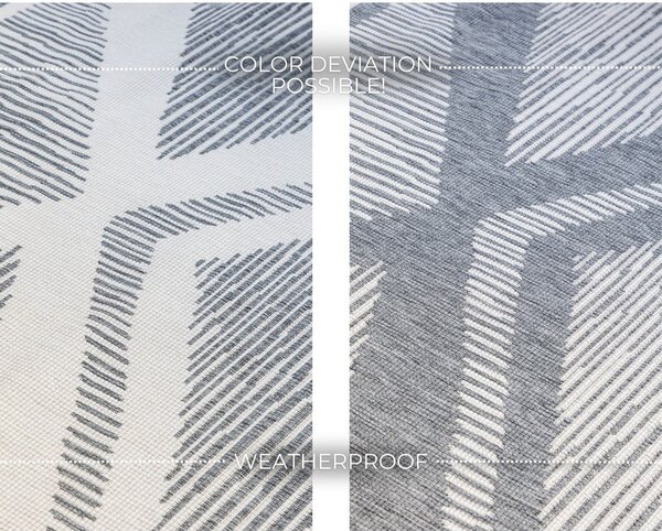 Sivi/krem vanjski tepih 80x150 cm Gemini – Elle Decoration