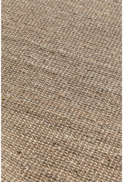 Smeđe-sivi juten tepih 160x230 cm Bouclé – Hanse Home
