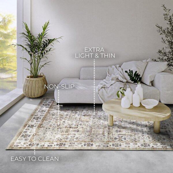 Bež tepih 160x230 cm Saveh Cream Gold – Elle Decoration