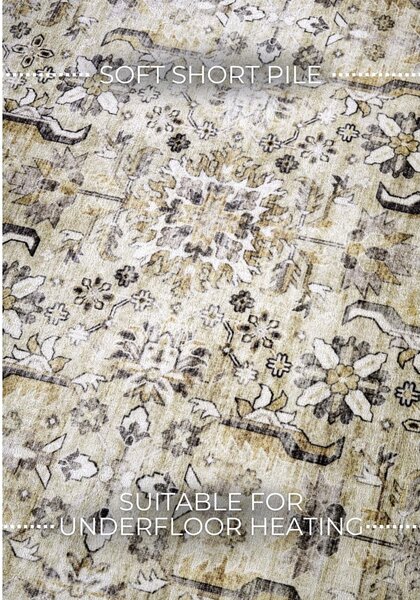 Bež tepih 160x230 cm Saveh Cream Gold – Elle Decoration