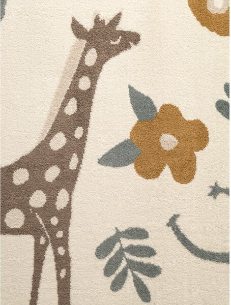 Krem dječji tepih 120x170 cm Animal Safari – Hanse Home