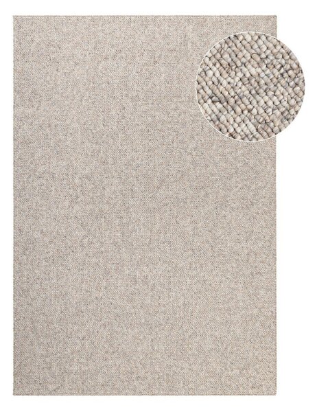 Sivi/krem perivi tepih 120x170 cm Rocco Dark Cream – Elle Decoration
