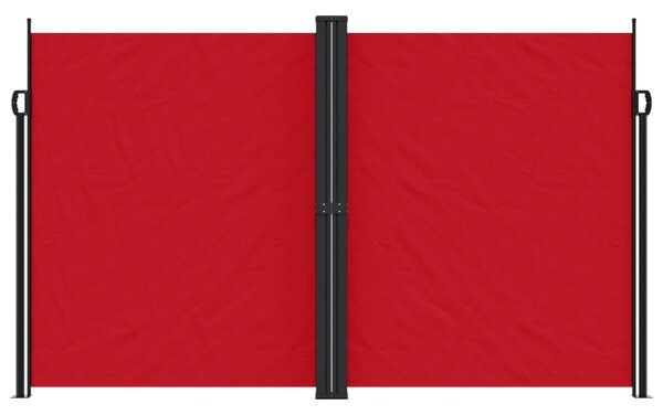 Bočna tenda na uvlačenje crvena 200x600 cm - Crvena / 200 x 600 cm